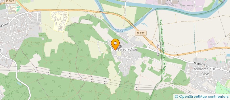 localisation de l'entreprise MONSIEUR JACQUES LEMPEREUR à NOISY-SUR-OISE