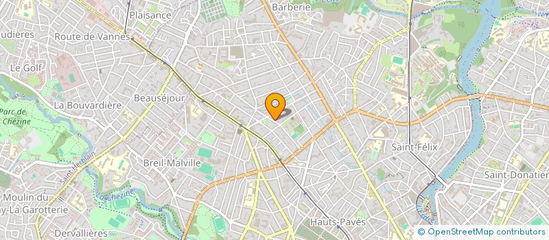 localisation de l'entreprise MONSIEUR JACQUES LENAS  NANTES