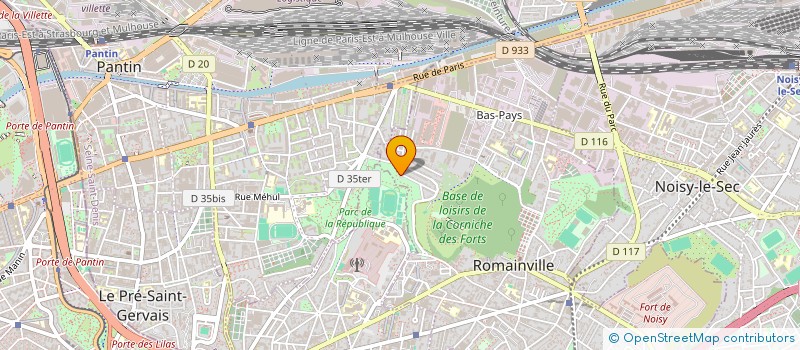 localisation de l'entreprise MONSIEUR JACQUES LENORD à ROMAINVILLE