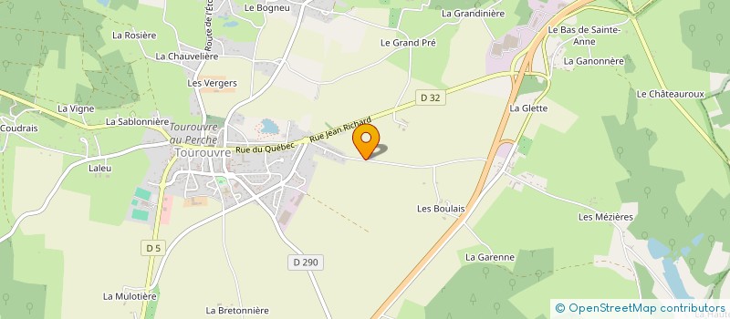 localisation de l'entreprise MONSIEUR JACQUES LENOTRE à TOUROUVRE AU PERCHE