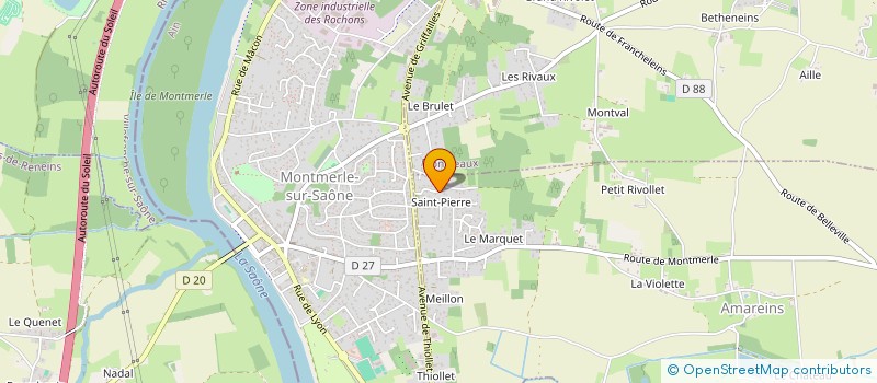 localisation de l'entreprise MONSIEUR JACQUES LEONARD à FRANCHELEINS