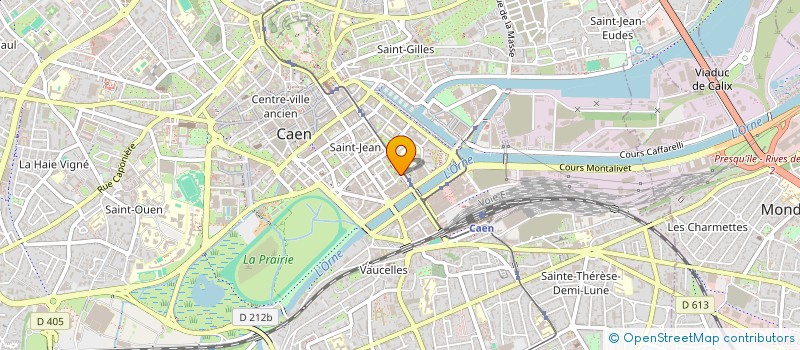 localisation de l'entreprise MONSIEUR JACQUES LEONARD à CAEN