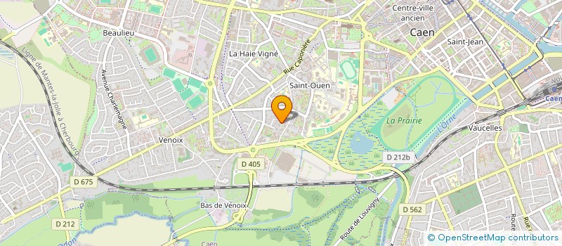 localisation de l'entreprise MONSIEUR JACQUES LEPETIT  CAEN