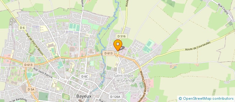 localisation de l'entreprise MONSIEUR JACQUES LEPETIT  SAINT-VIGOR-LE-GRAND