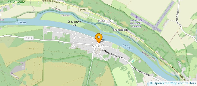 localisation de l'entreprise MONSIEUR JACQUES LERECULEUR  MOISSON