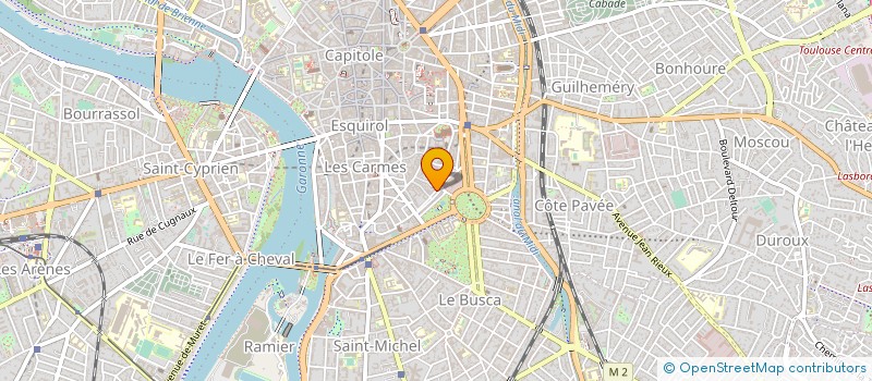 localisation de l'entreprise MONSIEUR JACQUES LEROY  TOULOUSE