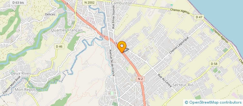 localisation de l'entreprise MONSIEUR JACQUES LEROY  SAINT-ANDRE