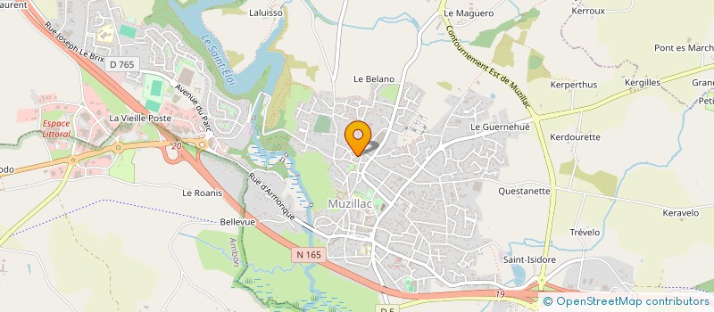 localisation de l'entreprise MONSIEUR JACQUES LESEBOS  MUZILLAC