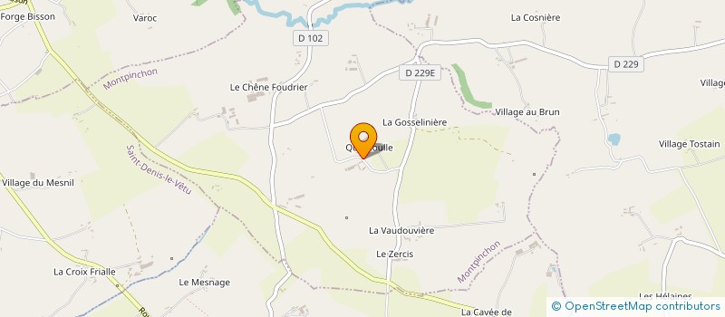 localisation de l'entreprise MONSIEUR JACQUES LESOIMIER  MONTPINCHON