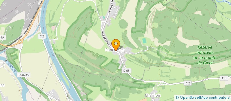 localisation de l'entreprise MONSIEUR JACQUES LETELLIER  RANCENNES