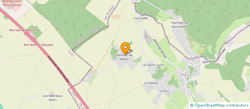 localisation de l'entreprise MONSIEUR JACQUES LETOCART  BLARU