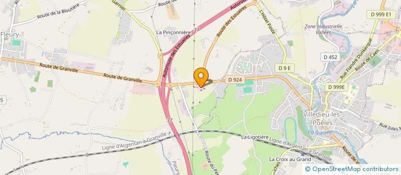 localisation de l'entreprise MONSIEUR JACQUES LETOURNEUR à CHAMPREPUS