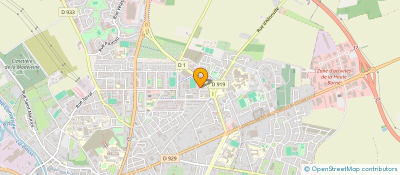 localisation de l'entreprise MONSIEUR JACQUES LETURQUE  AMIENS