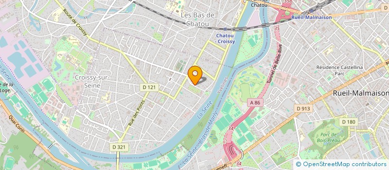 localisation de l'entreprise MONSIEUR JACQUES LEVY  CROISSY-SUR-SEINE