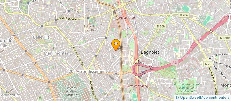 localisation de l'entreprise MONSIEUR JACQUES LEVY  PARIS