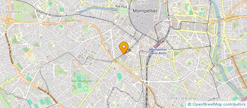 localisation de l'entreprise MONSIEUR JACQUES LEYRELOUP à MONTPELLIER