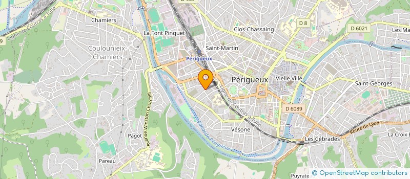 localisation de l'entreprise MONSIEUR JACQUES LEYSSALES  PERIGUEUX