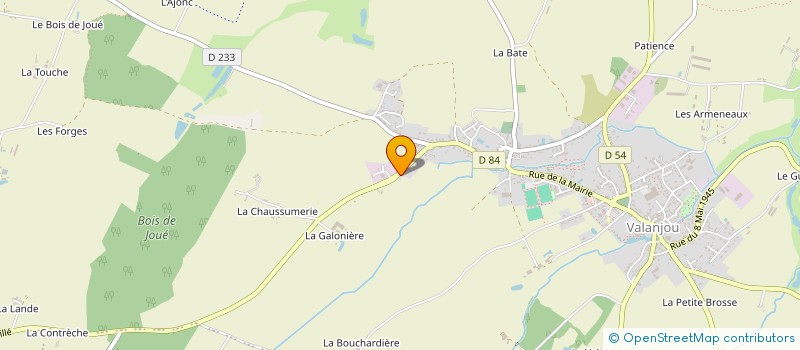 localisation de l'entreprise MONSIEUR JACQUES LIBERGE à CHEMILLE-EN-ANJOU