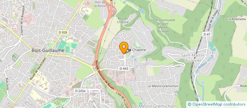 localisation de l'entreprise MONSIEUR JACQUES LIBOUREL  BIHOREL