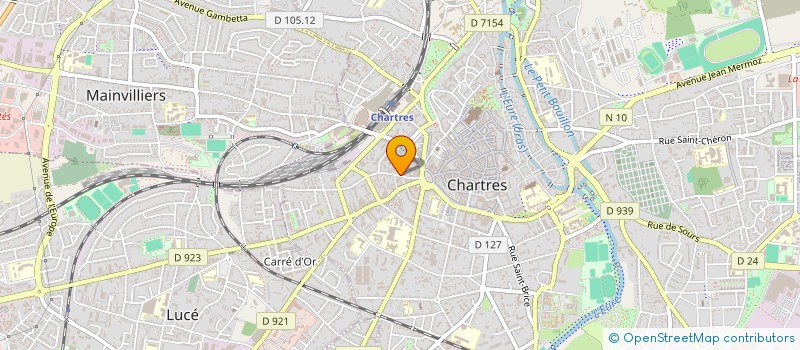 localisation de l'entreprise MONSIEUR JACQUES LIBRE à CHARTRES