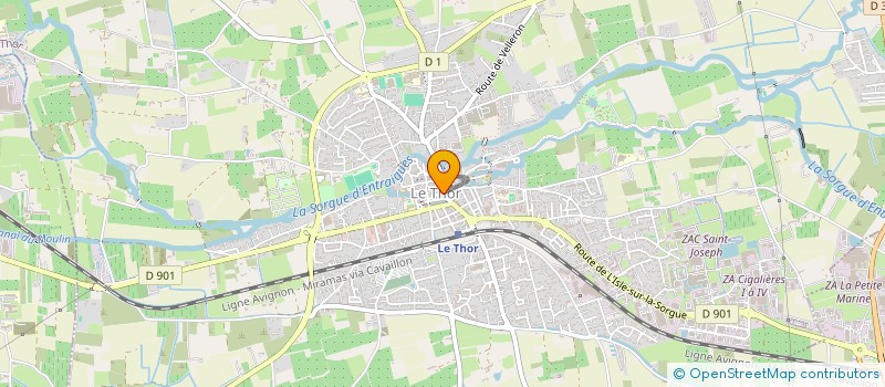 localisation de l'entreprise MONSIEUR JACQUES LOPEZ à LE THOR