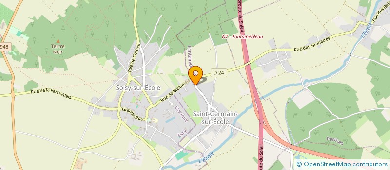 localisation de l'entreprise MONSIEUR JACQUES LOUAISIL à SAINT-GERMAIN-SUR-ECOLE