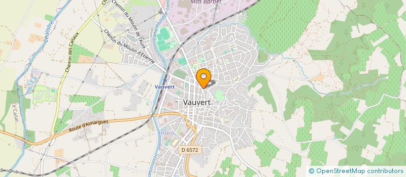 localisation de l'entreprise MONSIEUR JACQUES LOUBIER à VAUVERT
