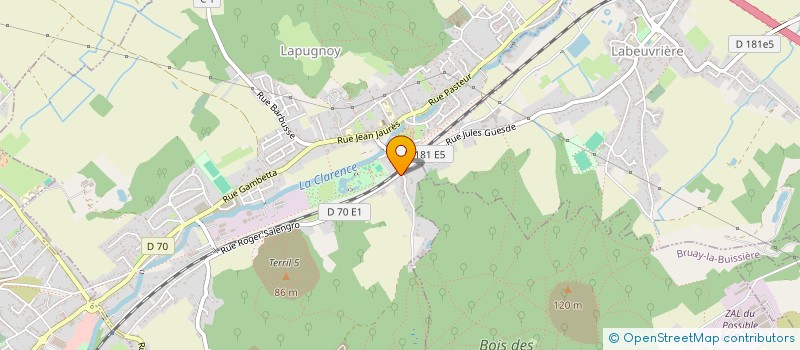 localisation de l'entreprise MONSIEUR JACQUES LOUCHART  LABEUVRIERE