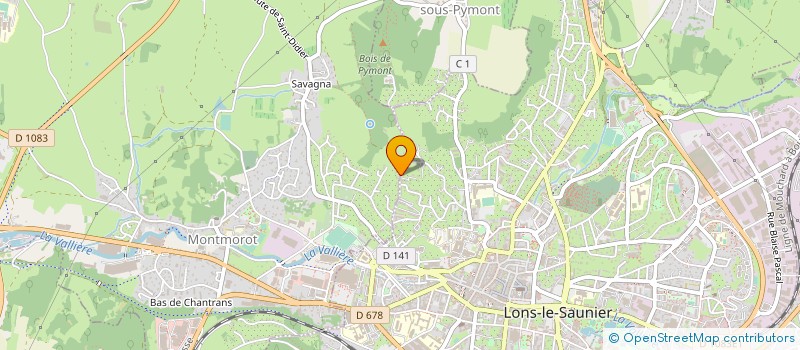 localisation de l'entreprise MONSIEUR JACQUES LOUIS  MONTMOROT