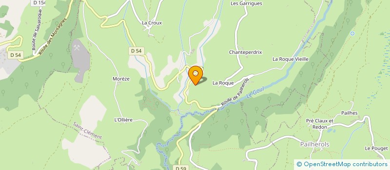 localisation de l'entreprise MONSIEUR JACQUES LOURS à THIEZAC