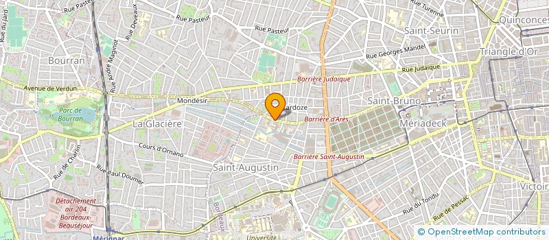 localisation de l'entreprise MONSIEUR JACQUES LOYER à BORDEAUX