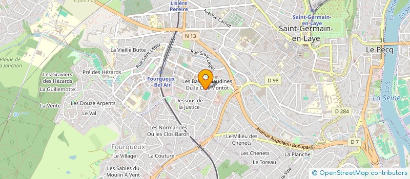 localisation de l'entreprise MONSIEUR JACQUES LUCIUS  SAINT-GERMAIN-EN-LAYE