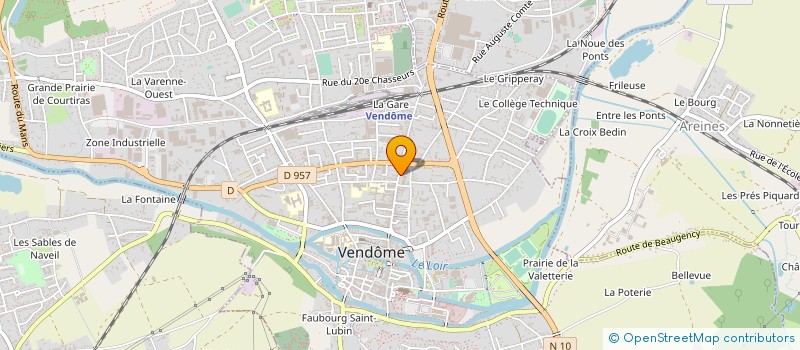 localisation de l'entreprise MONSIEUR JACQUES LULIN à VENDOME