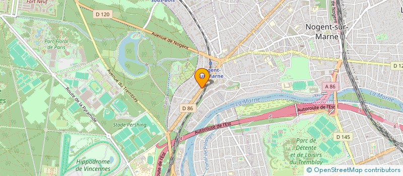 localisation de l'entreprise MONSIEUR JACQUES LY  NOGENT-SUR-MARNE