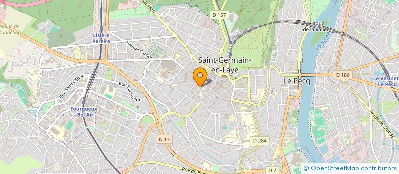 localisation de l'entreprise MONSIEUR JACQUES MACHUEL à SAINT-GERMAIN-EN-LAYE