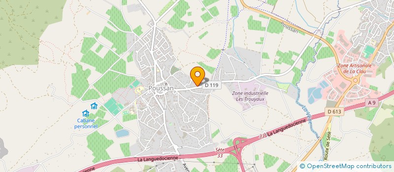 localisation de l'entreprise MONSIEUR JACQUES MACIAS  MONTBAZIN