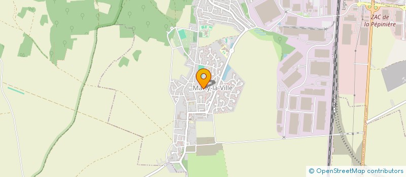 localisation de l'entreprise MONSIEUR JACQUES MAGUET  MARLY-LA-VILLE