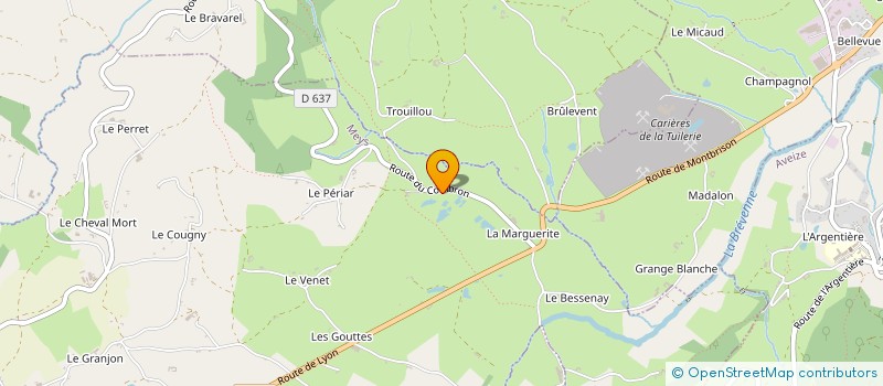 localisation de l'entreprise MONSIEUR JACQUES MAGUIN  GREZIEU-LE-MARCHE