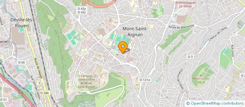 localisation de l'entreprise MONSIEUR JACQUES MAIGRET  MONT-SAINT-AIGNAN