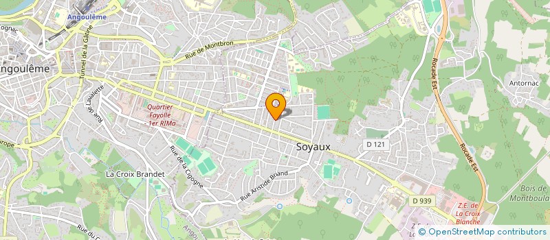 localisation de l'entreprise MONSIEUR JACQUES MAILHES  SOYAUX