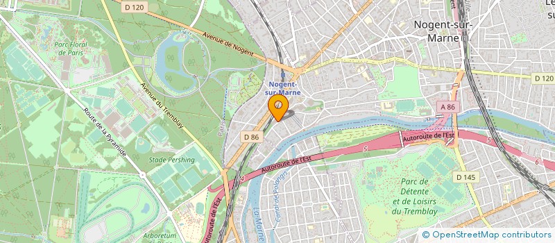 localisation de l'entreprise MONSIEUR JACQUES MAILLE  NOGENT-SUR-MARNE