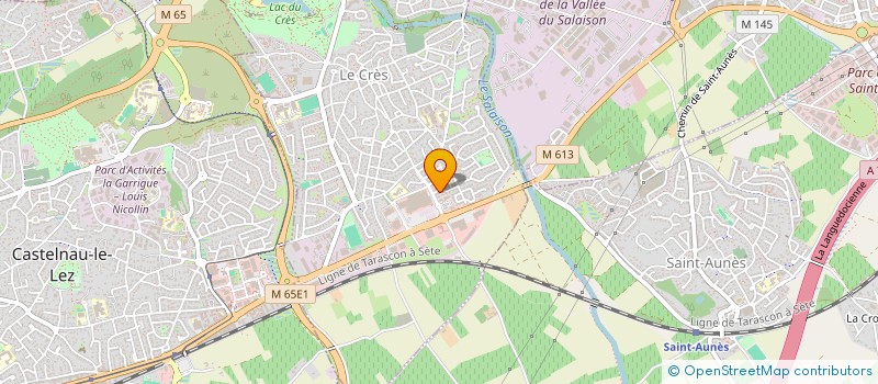 localisation de l'entreprise MONSIEUR JACQUES MAILLOLS  LE CRES