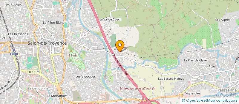 localisation de l'entreprise MONSIEUR JACQUES MAISETTI  SALON-DE-PROVENCE
