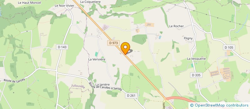 localisation de l'entreprise MONSIEUR JACQUES MALPLANCHE  SARTILLY-BAIE-BOCAGE