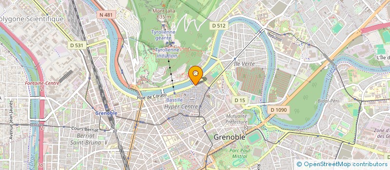localisation de l'entreprise MONSIEUR JACQUES MANCON  GRENOBLE