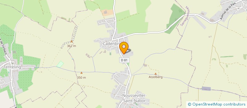 localisation de l'entreprise MONSIEUR JACQUES MANCOSU  NOUSSEVILLER-SAINT-NABOR