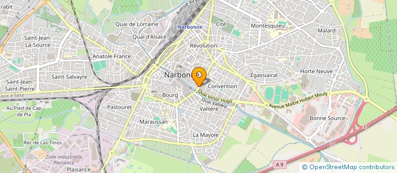 localisation de l'entreprise MONSIEUR JACQUES MANDROU à NARBONNE