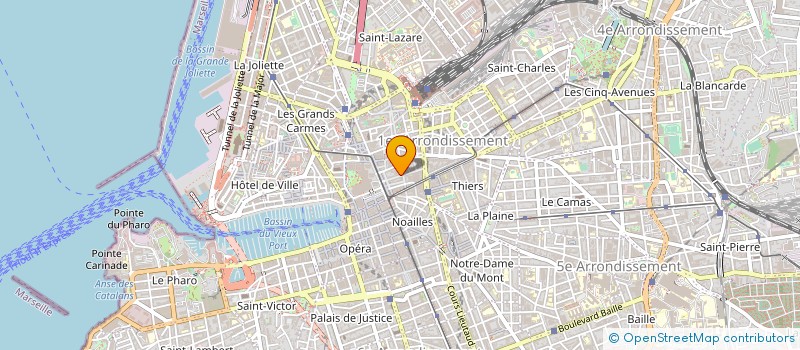 localisation de l'entreprise MONSIEUR JACQUES MANGIARACINA à MARSEILLE