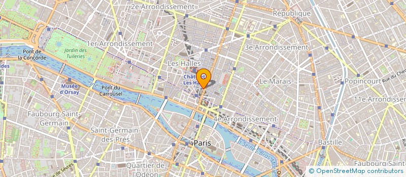 localisation de l'entreprise MONSIEUR JACQUES MANGIN  PARIS