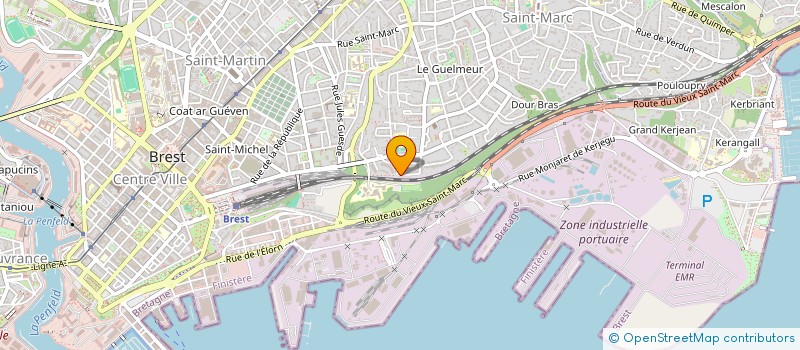 localisation de l'entreprise MONSIEUR JACQUES MANSOURATI à BREST